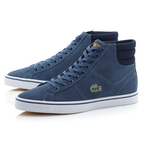 high top lacoste shoes.